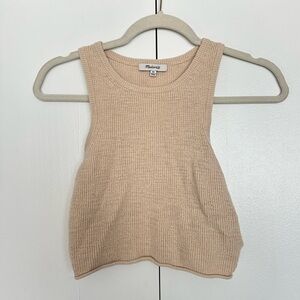 Madewell Knit Crop Tank